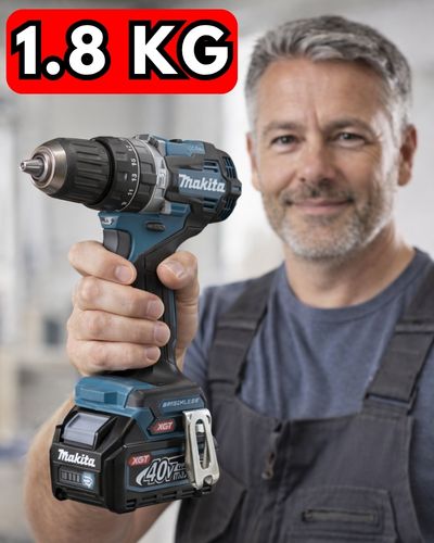 🔧 Profesjonalna Wiertarko-Wkrętarka Akumulatorowa z Udarem 🧱 Beton • 🔩 Metal • 🌲 Drewno • ⚡ Maksymalna Moc Bez Wysiłku