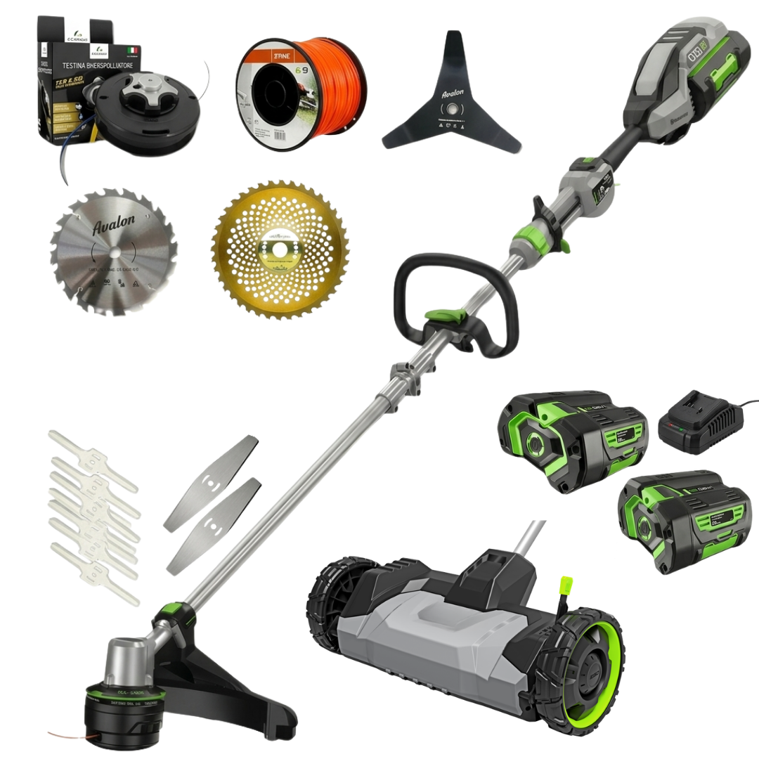 GrassCUT PRO 2200W – Akumulatorowa kosa spalinowa bez paliwa, hałasu i problemów