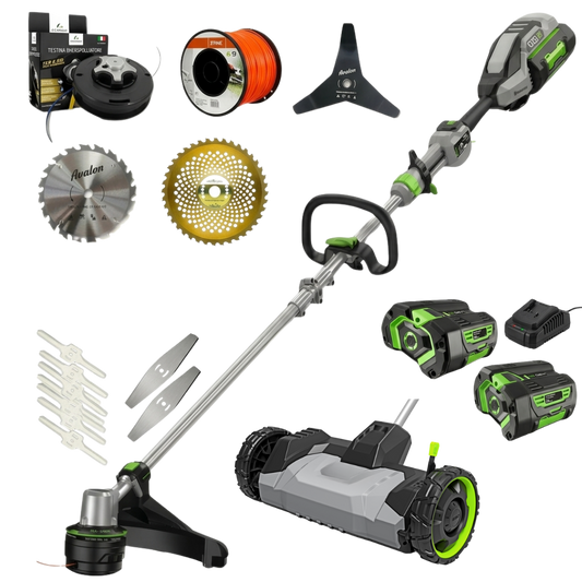 GrassCUT PRO 2200W – Akumulatorowa kosa spalinowa bez paliwa, hałasu i problemów